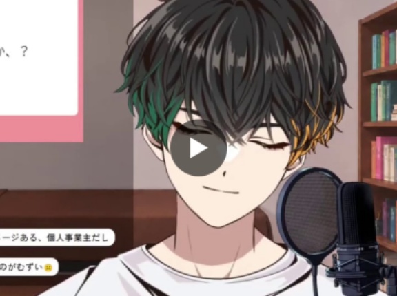 男性VTuberが伸び辛い問題、コレだと話題に
