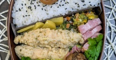 冠水危機だった～夫のお弁当394