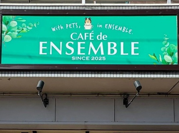 犬と一緒に行けるカフェ「CAFE de ENSEMBLE」が11月11日にオープン予定（小牧市小牧）