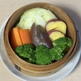 蒸し野菜にしてみたら