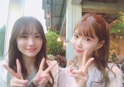 【乃木坂46】田村真佑ちゃん、仲良しの欅坂46松平璃子ちゃんとぐうかわ２ショットｗｗｗ