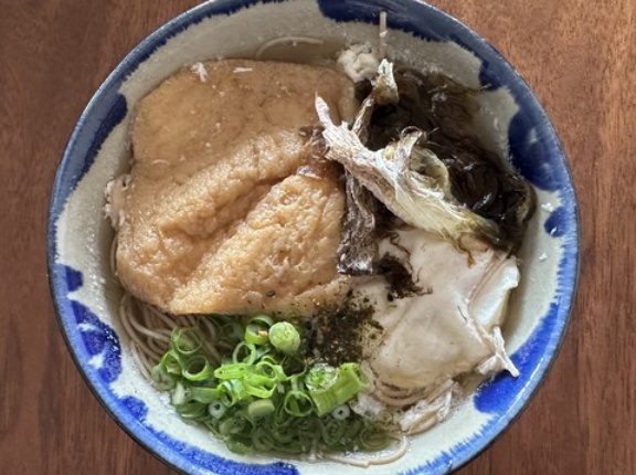 朝はたぬき蕎麦