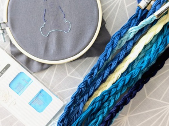 【miroom2ヶ月目】グラデーション刺繍にチャレンジ！