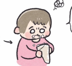 クレープの生クリームを残すなんて