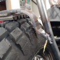'88 FLSTC どノーマルハーレーが超イケのチョッパーになるまで　その2