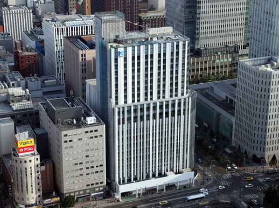 地上20階、高さ約80m「ヒューリックスクエア札幌」の建設状況！高層階は「ザ・ゲートホテル札幌 by HULIC」（2025.6.20）