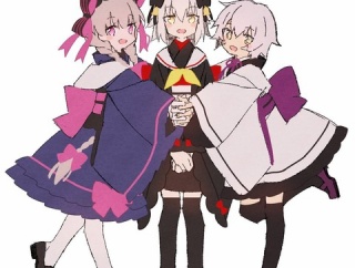 【FGO】和装するサーヴァント達イラスト！！　ちびっこトリオの和装可愛すぎる///////