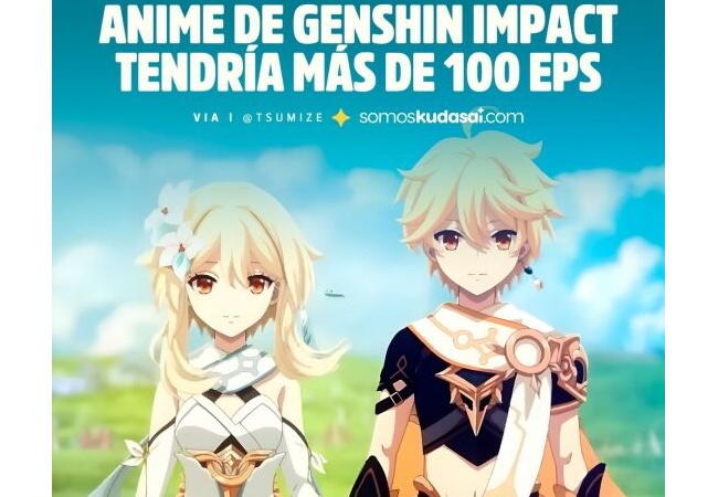 アニメ『原神』合計100話越えへ　チャイナマネーヤバすぎるｗｗｗｗｗ