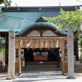 風鈴回廊のある 現人神社
