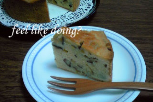 渋皮煮のアマレットケーキ Feel Like Doing