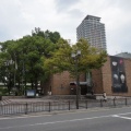 バラ園と東洋陶磁美術館（中之島）