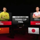 🏸Thomas Cup Final | MS1 | CHEN Long (CHN) vs Kento MOMOTA (JPN) | BWF 2018