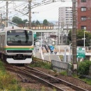 乗務員訓練を撮影