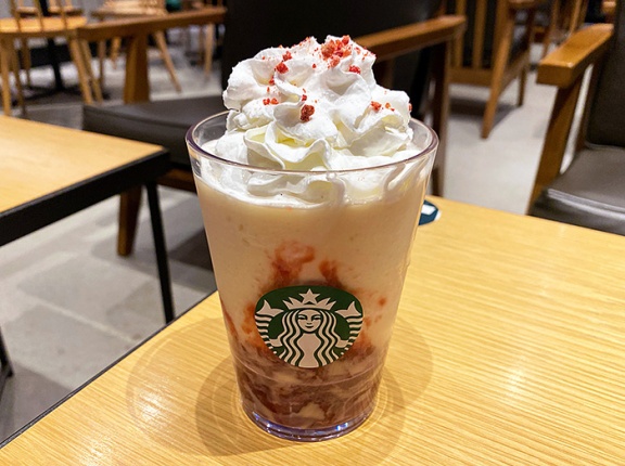 ストロベリー&ジョイフルメドレーティーフラペチーノが美味すぎる！「スターバックスコーヒー」