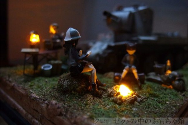 クローゼットの中のおもちゃ箱 - タミヤ 1/35 BT-42 継続高校風