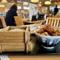 北斗市七重浜7丁目 七重浜のとや その7 からあげにんにく醤油丼(Aセット)1,680円 寿司そばセット1,330円