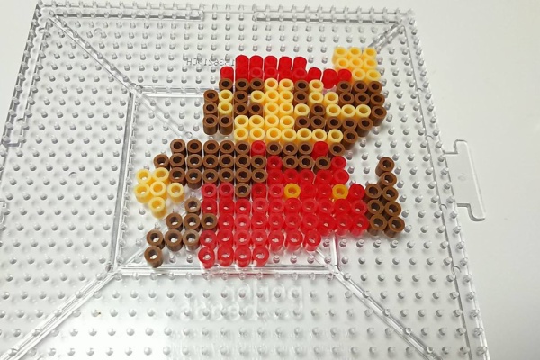 アイロンビーズのとりこ パーラービーズ