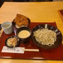 御清水庵清恵「おろしそば、ミニソースカツ丼」