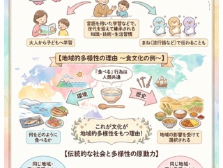 【図解】なぜ文化は地域によってこんなに違うの？