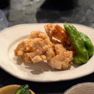 だんなさま作の唐揚げの夜ごはん
