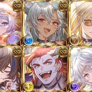 【グラブル】そういえばやっと六竜の季節限定揃ったね…