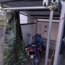 バイク置き場を作りたい　その10(※完成)