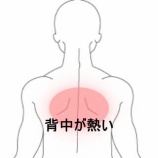 『背中全体が熱く感じて集中できない・寝付けない　登別室蘭すのさき鍼灸整骨院　症例報告』の画像