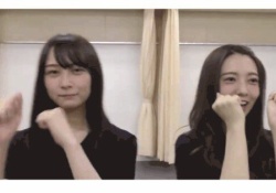 はぁ、かわええｗ 斉藤優里×鈴木絢音×中田花奈のずっと見ていられるgifがコレｗｗｗｗｗ