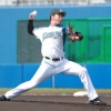 日ハム長谷川、渡邉に被弾も3回6奪三振の力投