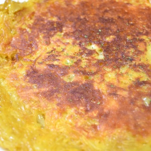 薄くて食べやすい♪カレーポテトのうす焼き