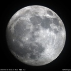 『令和6(2024)年5月22日の天体観測 月の直焦点撮影』の画像