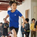 3月のスポーツ塾（キッズマックス）は、走り方とドッヂビー