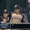 【vsソフトバンク】日本ハム、2回に石井のタイムリー内野安打とフィルダースチョイスで2点先制！