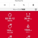 やっと30km走