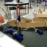 岐阜小学校「夏休み宝物展」（作品展）