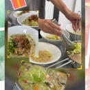ランチ挟んだ講座では