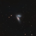 バタフライ銀河　NGC4567/4568