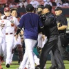 【乱闘】楽天・浅村が激怒した理由を石井監督が代弁「ロドリゲスが出てきたんだけど、まぁお前は関係ないだろってことだったと思います」