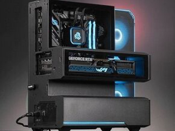 CPU, GPU, AIO, PSUすべてが別室に区分けられているPCケース「EX5 Plus」