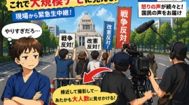 【捏造】サヨク「憲法大集会2026に約5万人の参加!」…ネット「1.5万人前後かと推計。5万人というのは盛りすぎかと」