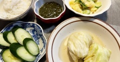 ボケ過ぎです＆お餅ロールキャベツ