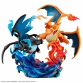 G.E.M.EXシリーズ ポケットモンスター メガリザードンX＆メガリザードンY 完成品フィギュア