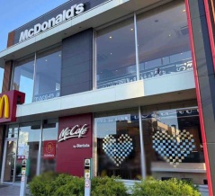 中央区万代にある『マクドナルド 新潟万代店』が閉店するらしい。