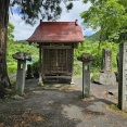 中山間地で出合った、中山之神。