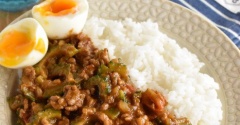 ゴーヤとひき肉のキーマカレー