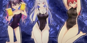 【ネオポルテ】渋ハル、あなたは神だ。感謝を『てんてー、こんこん、あむちゃんの競泳アクスタが届きました』