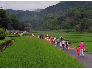 小豆島の伝統行事。肥土山の虫おくり