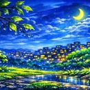 07 真夜中、雨は上がり
