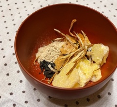 乾物で自家製インスタントの楽ちんおみそ汁