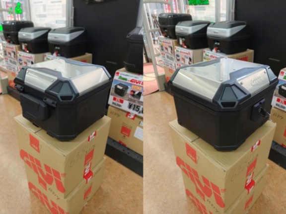 【２４６溝口２りんかん】バックレスト付きのカッコイイGIVIボックス、あります！